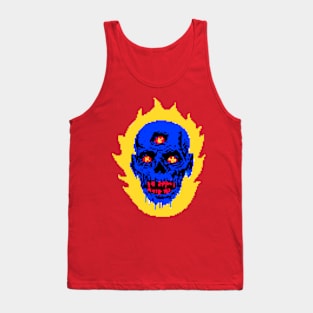 Space Zombie 8-Bit Tank Top